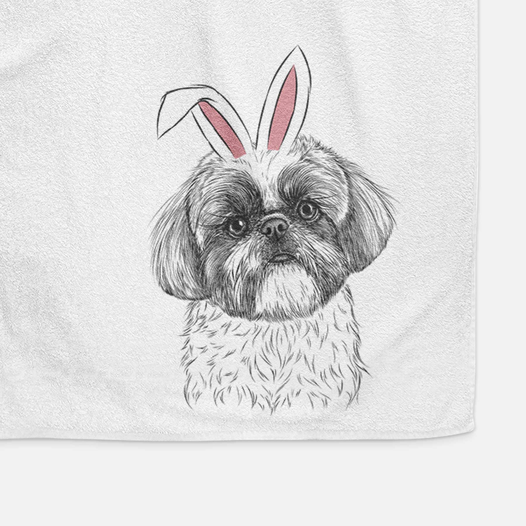 Simon the Shih Tzu Decorative Hand Towel