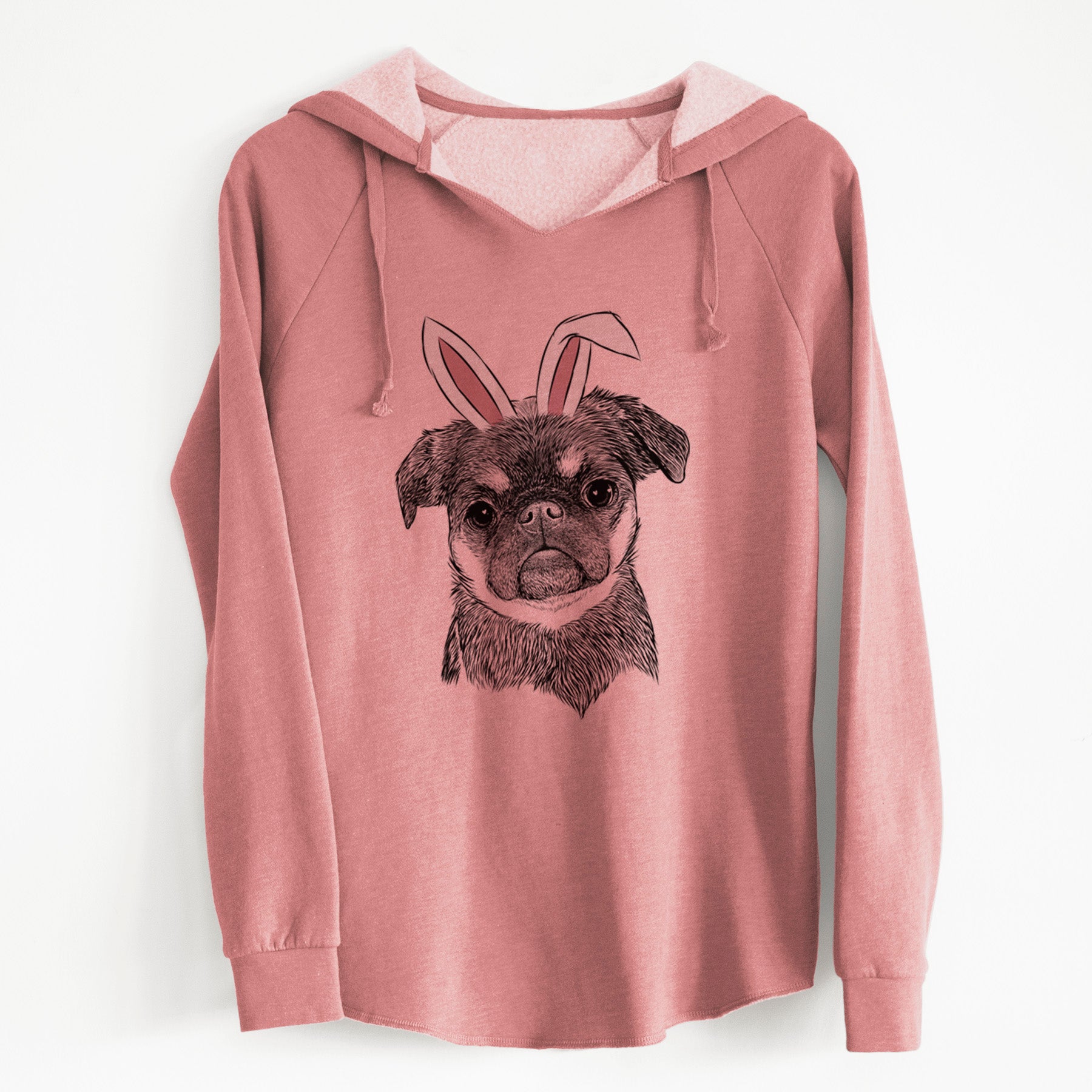 Easter Simone the Brussels Griffon - Cali Wave Hooded Sweatshirt