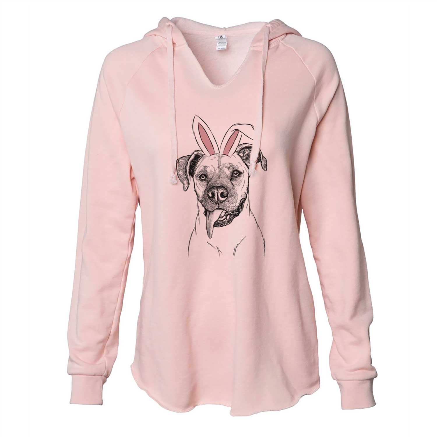 Easter Sir Jake the Boxer - Cali Wave Hooded Sweatshirt
