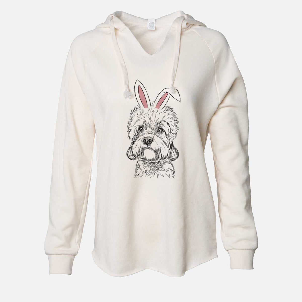 Easter Sir Walter the Dandie Dinmont Terrier - Cali Wave Hooded Sweatshirt