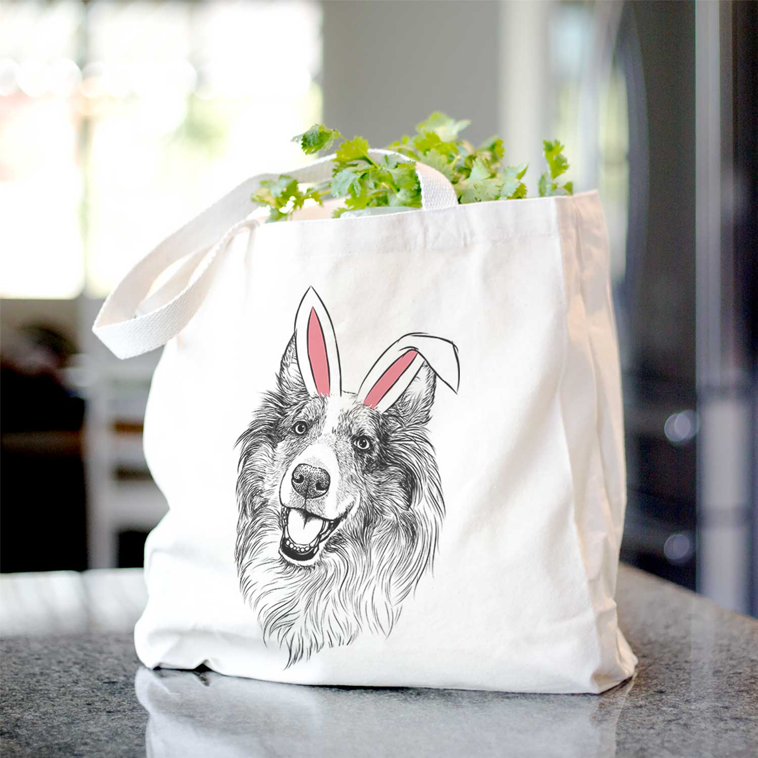 Skylar the Shetland Sheepdog - Tote Bag