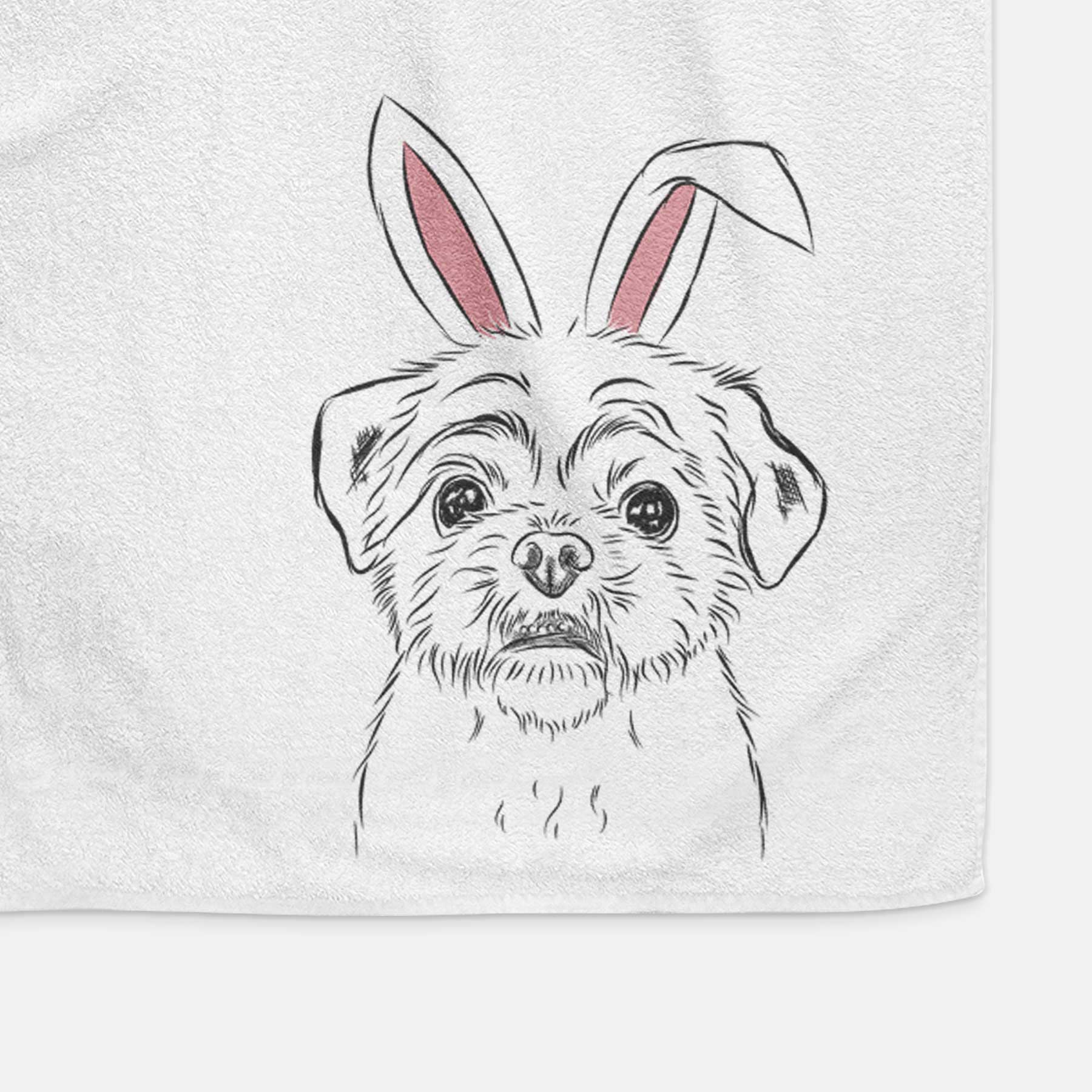 Smash the Shih Tzu Decorative Hand Towel