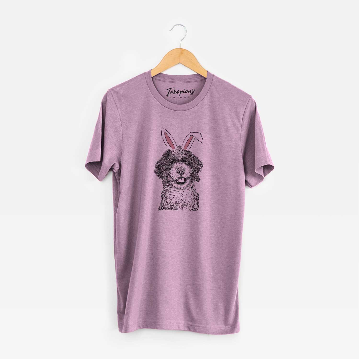 Easter Smoky the Bernedoodle Puppy - Unisex Crewneck