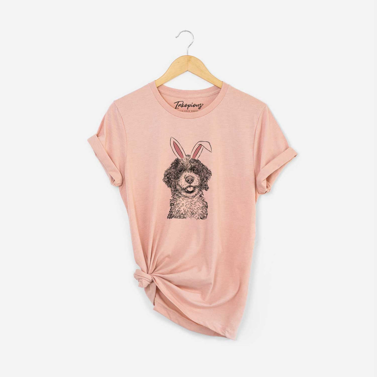 Easter Smoky the Bernedoodle Puppy - Unisex Crewneck