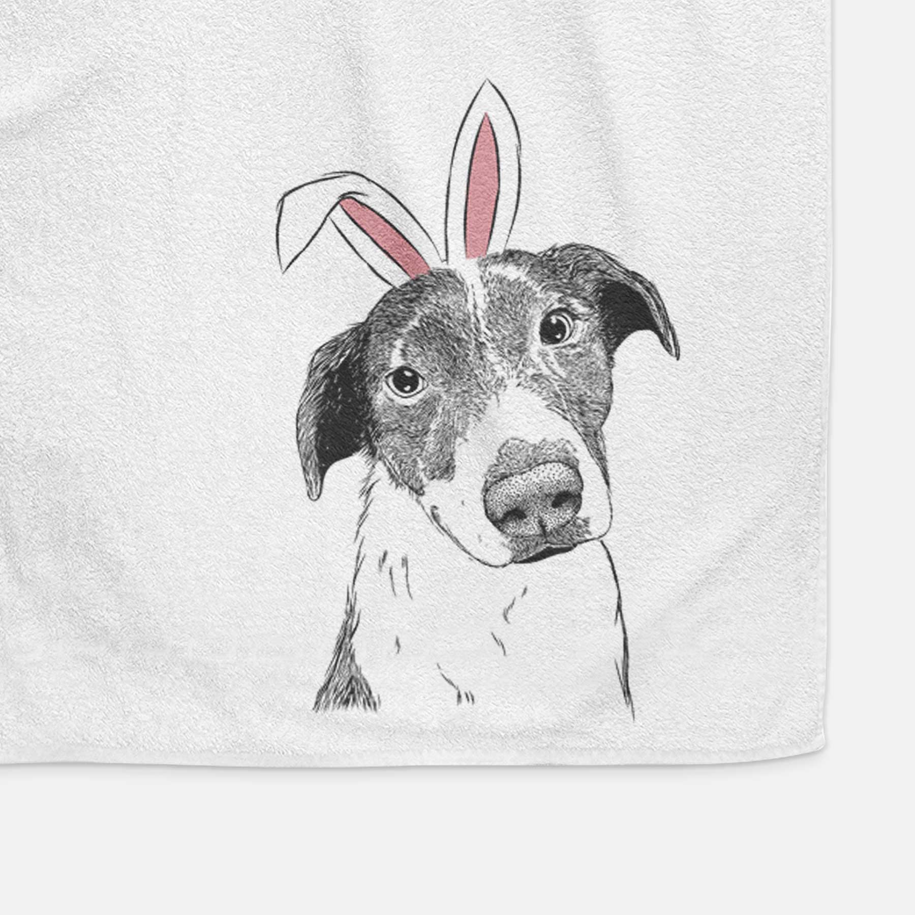 Sophia the Mixed Breed Decorative Hand Towel