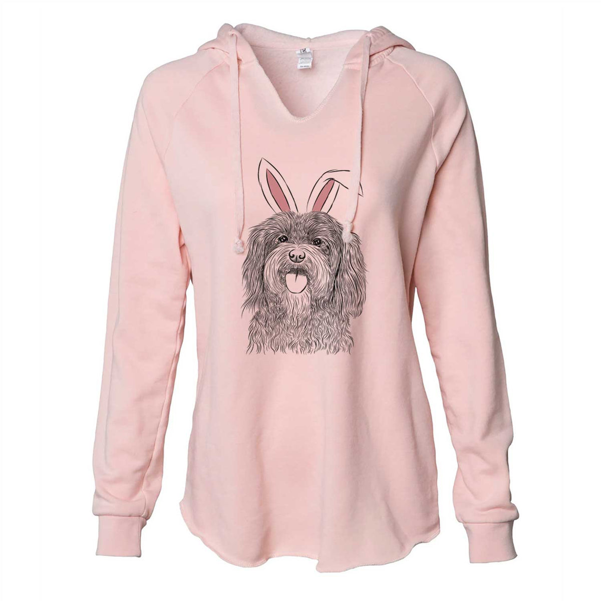 Easter Sophie the Havanese - Cali Wave Hooded Sweatshirt