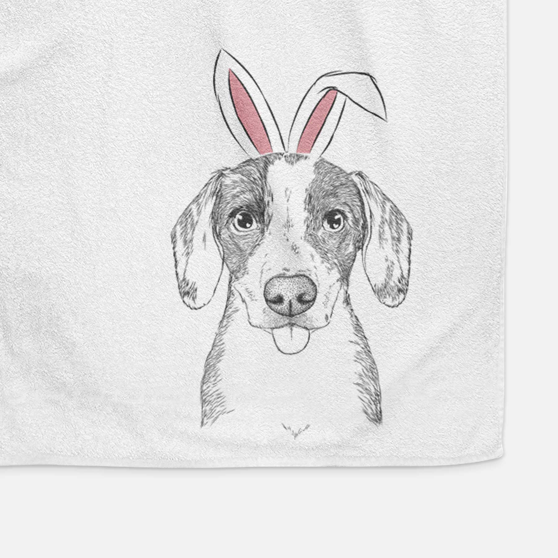 SophiePea the Mixed Breed Decorative Hand Towel