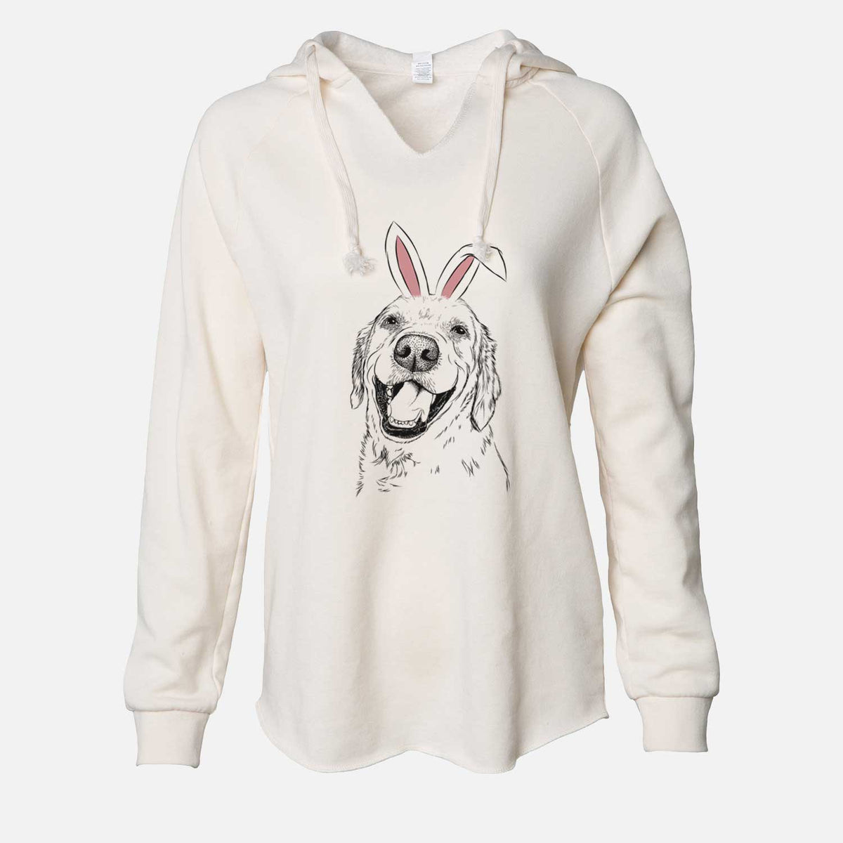 Easter Spanky the Golden Retriever - Cali Wave Hooded Sweatshirt