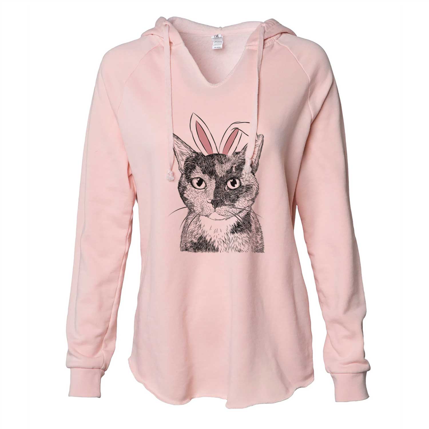 Easter Spooky Kitty the Tortoiseshell Cat - Cali Wave Hooded Sweatshirt