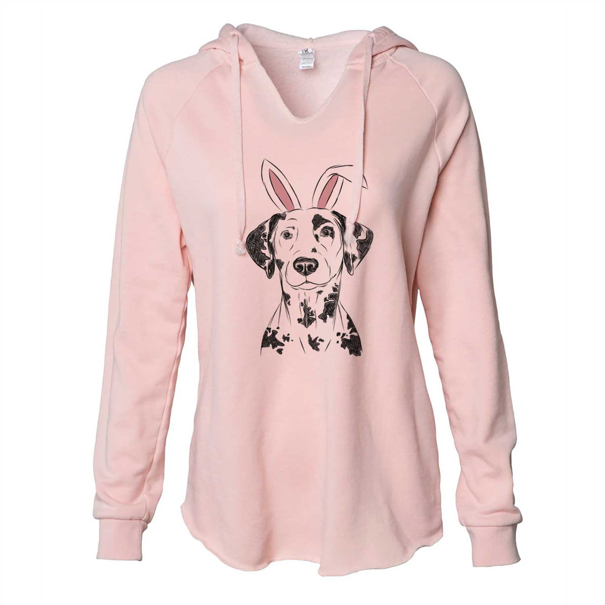 Easter Spot the Dalmatian - Cali Wave Hooded Sweatshirt