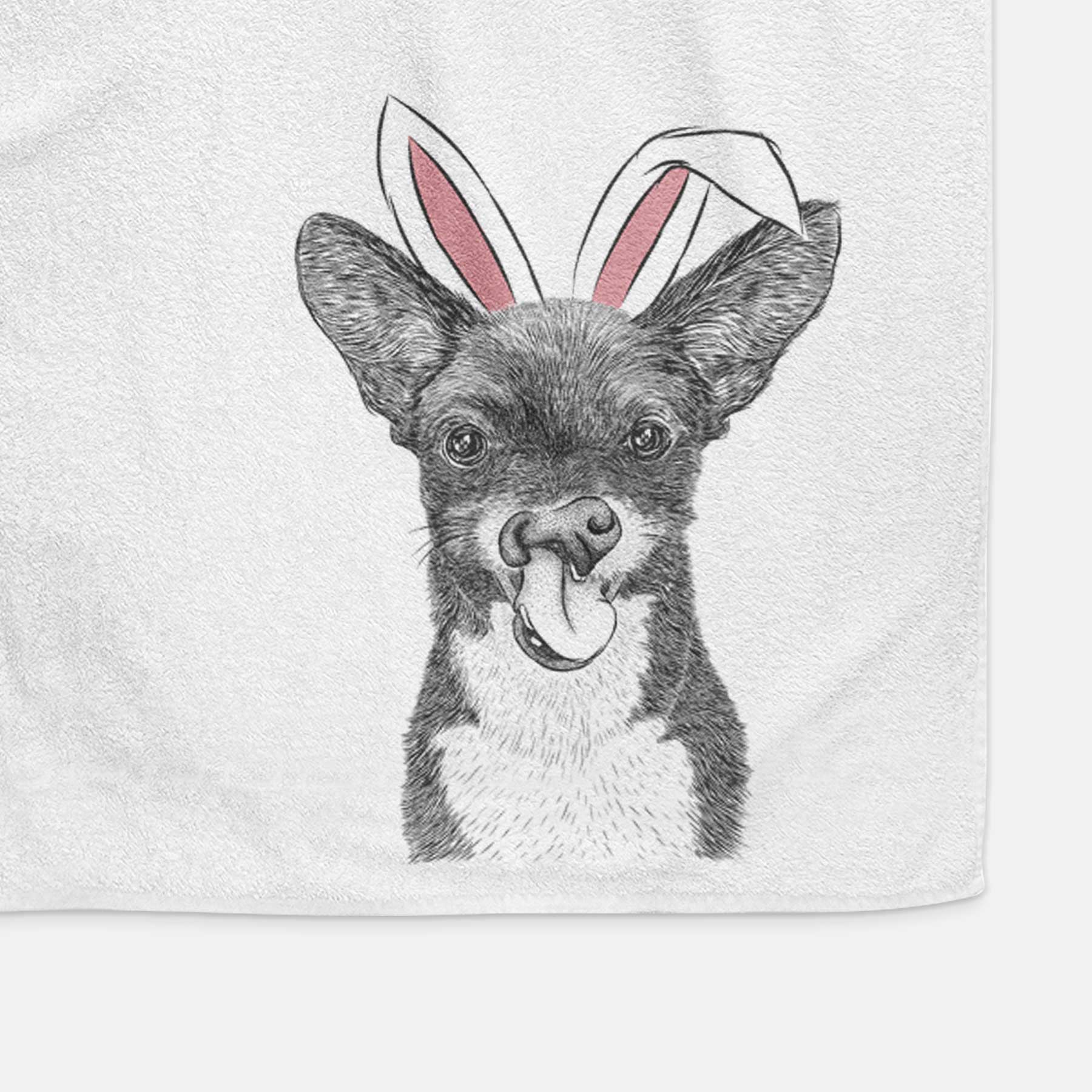 Sprout the Chihuahua Mix Decorative Hand Towel