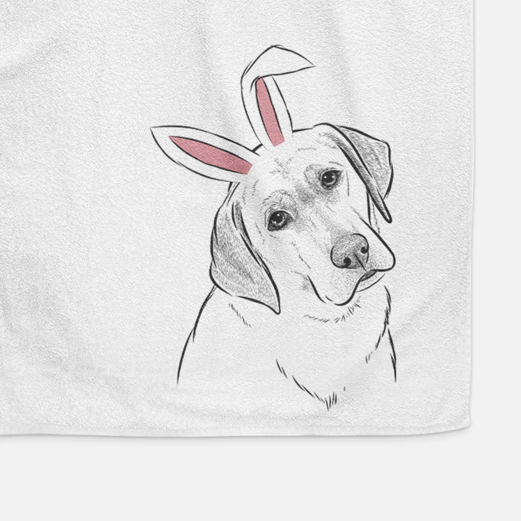 Stella the Yellow Lab Decorative Hand Towel