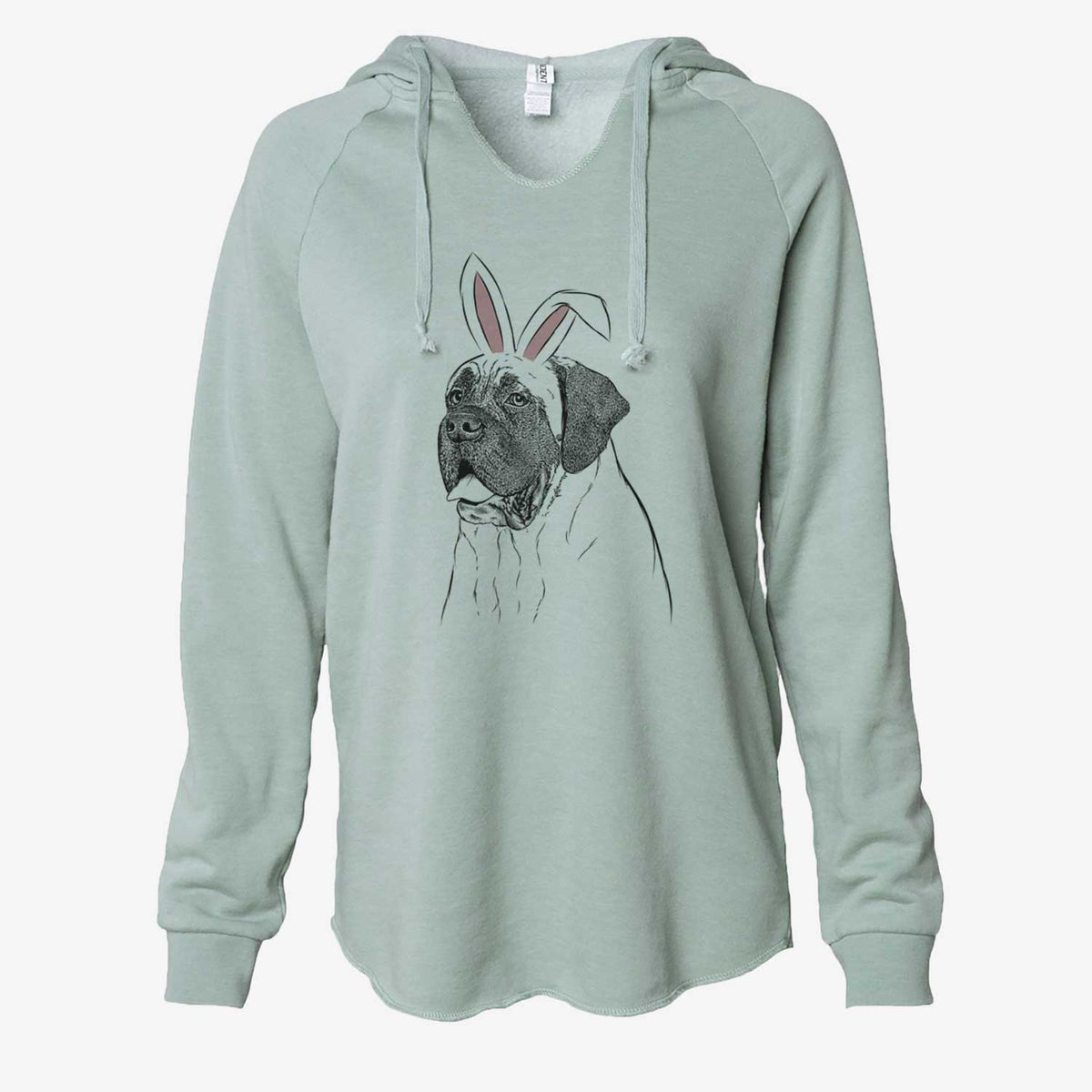 Easter Sterling the English Mastiff - Cali Wave Hooded Sweatshirt