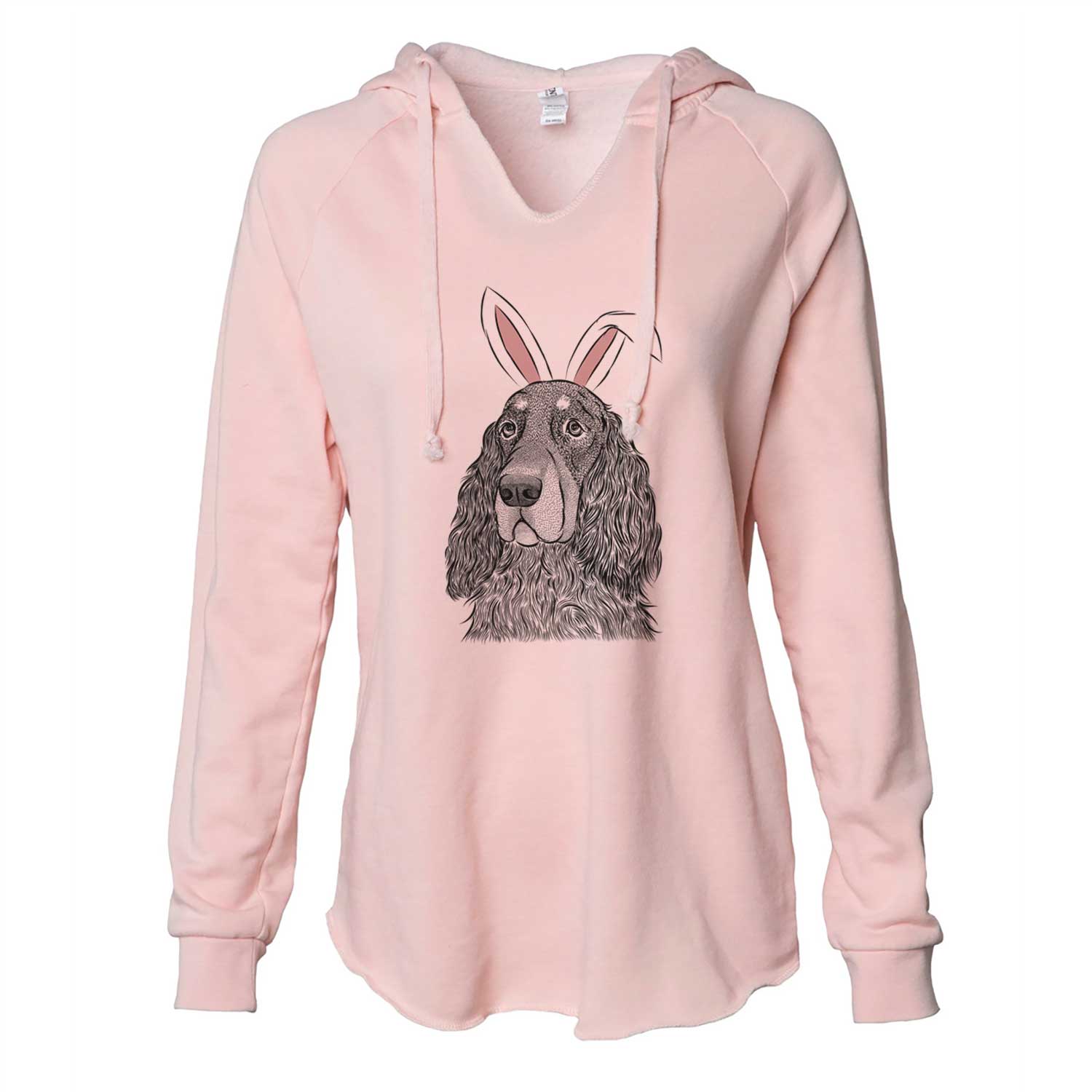 Easter Stormy the Gordon Setter - Cali Wave Hooded Sweatshirt