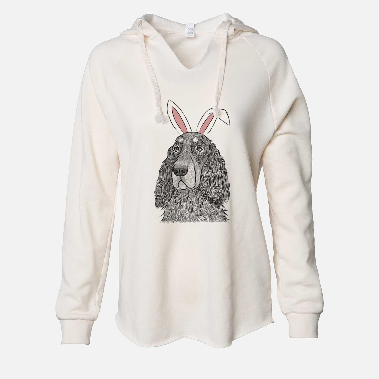 Easter Stormy the Gordon Setter - Cali Wave Hooded Sweatshirt