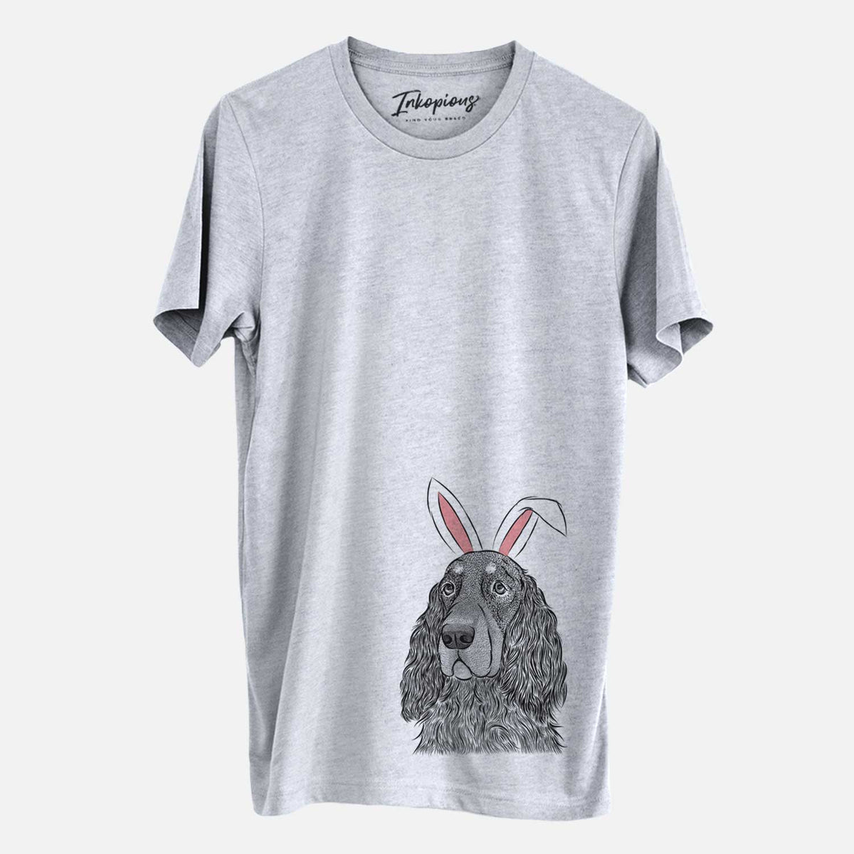 Easter Stormy the Gordon Setter - Unisex Crewneck