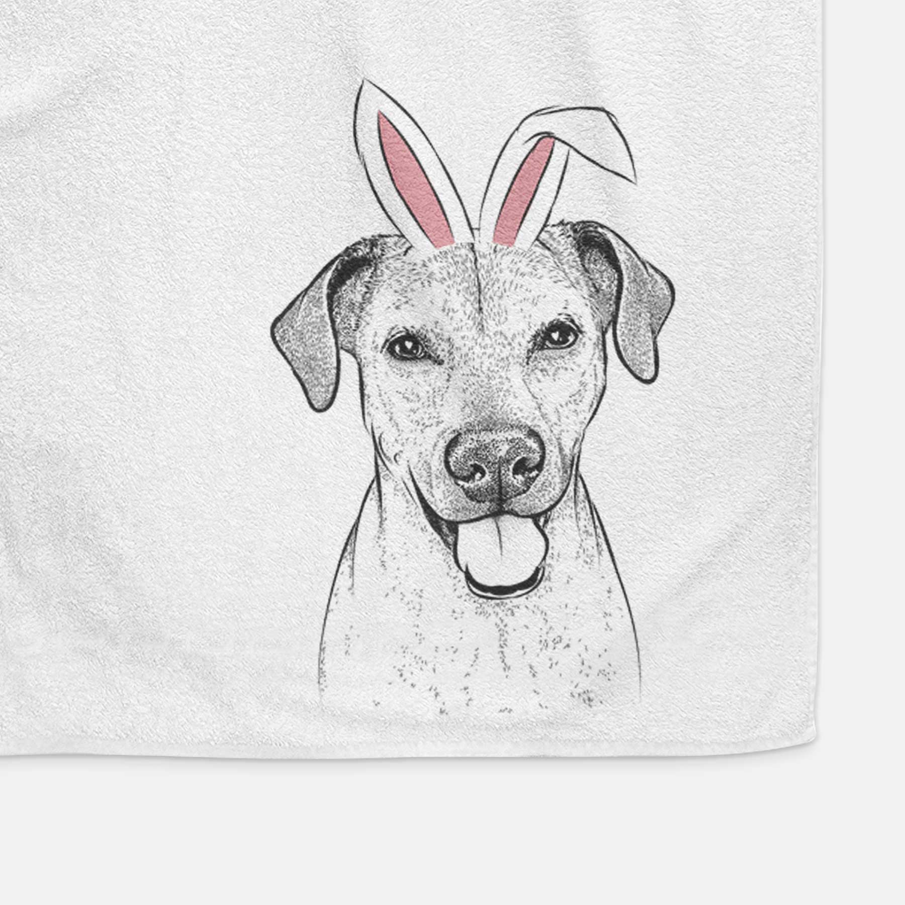 Sugar the American Staffordshire Mix Decorative Hand Towel