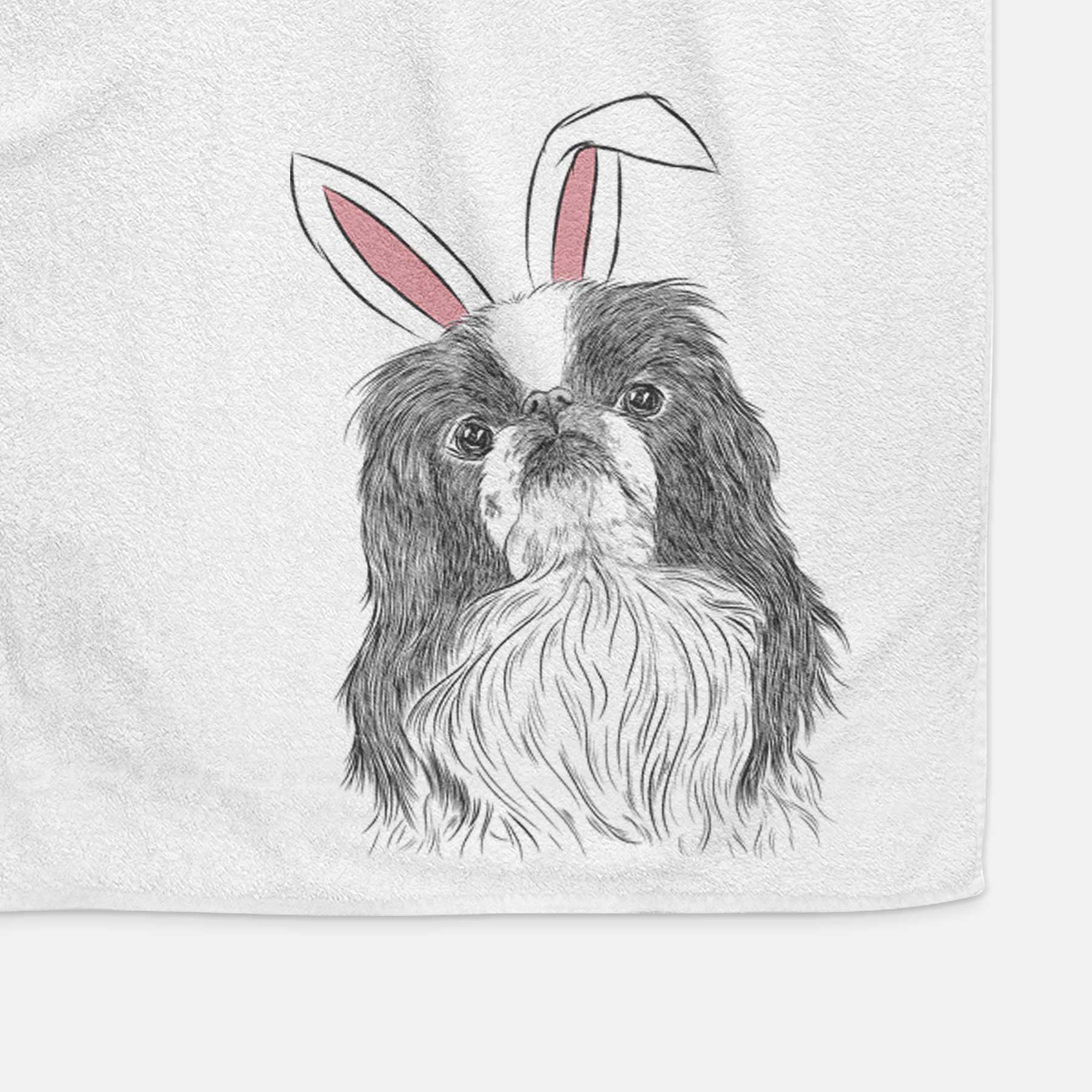 Suki the Japanese Chin Decorative Hand Towel