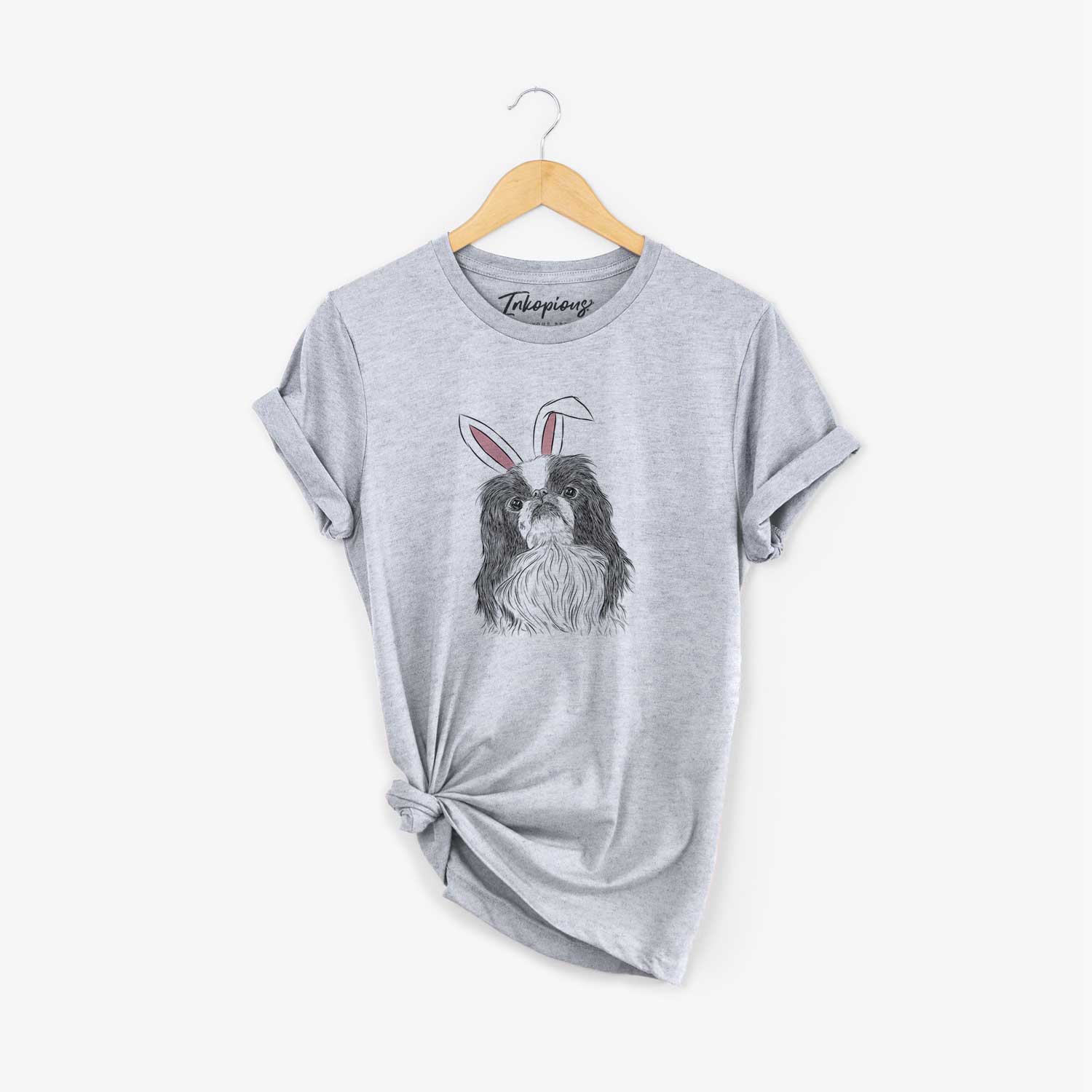 Easter Suki the Japanese Chin - Unisex Crewneck