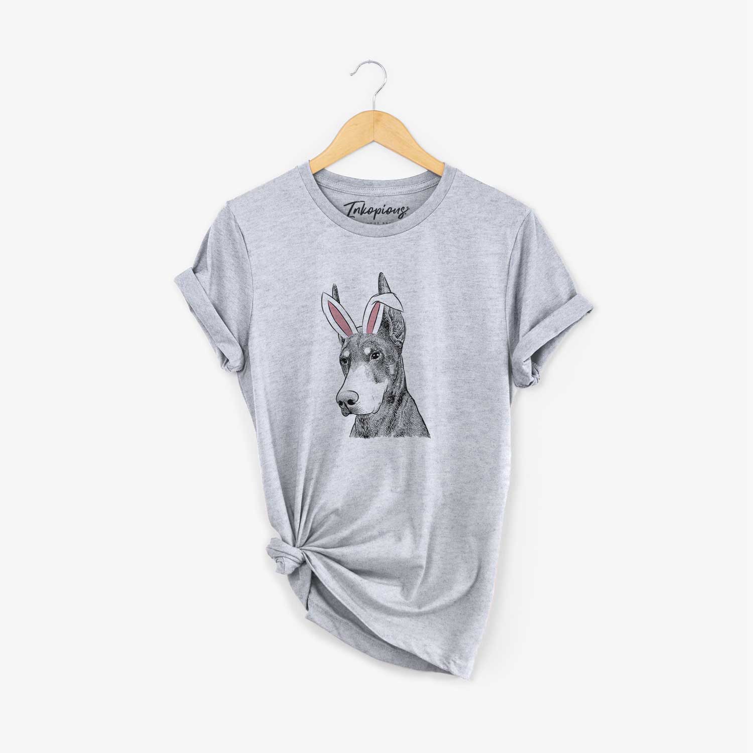 Easter Sunny the Doberman Pinscher - Unisex Crewneck