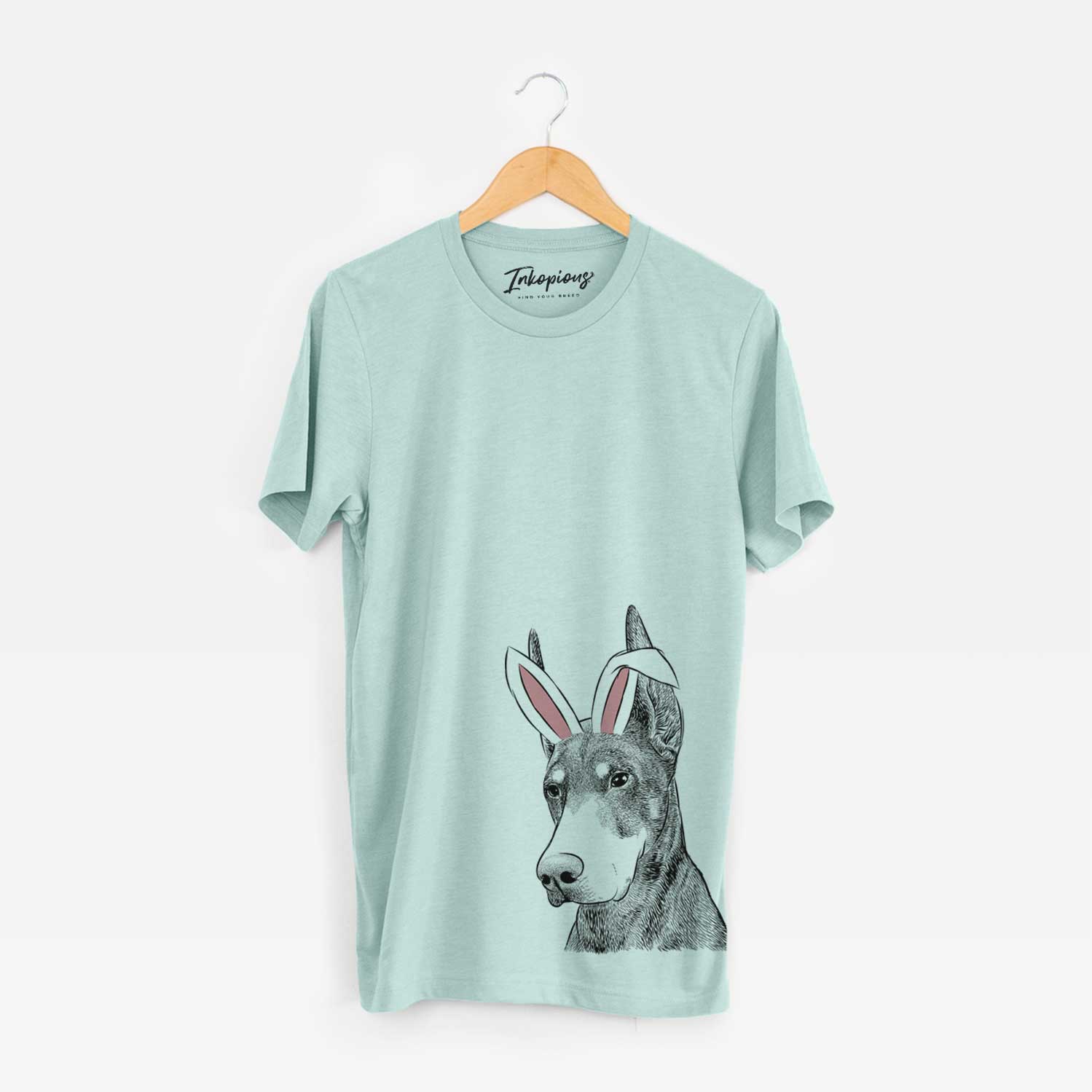 Easter Sunny the Doberman Pinscher - Unisex Crewneck