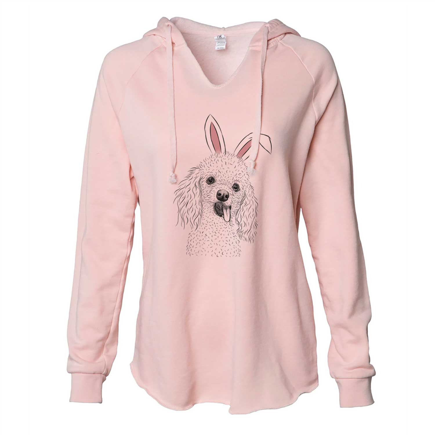 Easter Super Joey the Toy Poodle - Cali Wave Hooded Sweatshirt