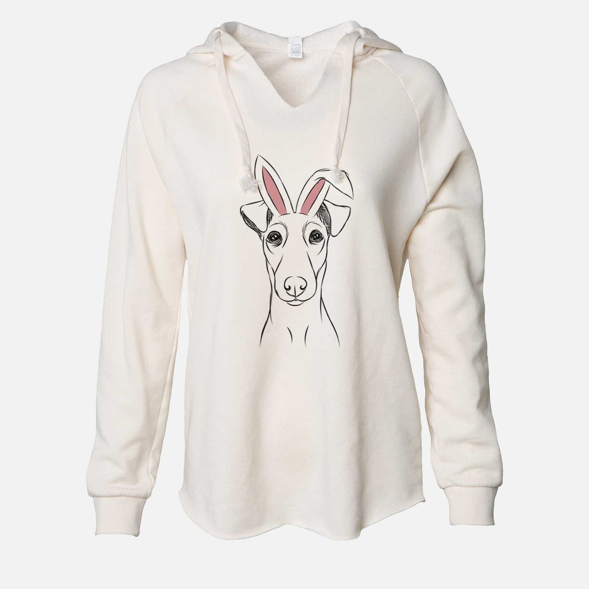Easter Tanner the Fox Terrier - Cali Wave Hooded Sweatshirt