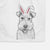 Ted the Wire Fox Terrier Decorative Hand Towel