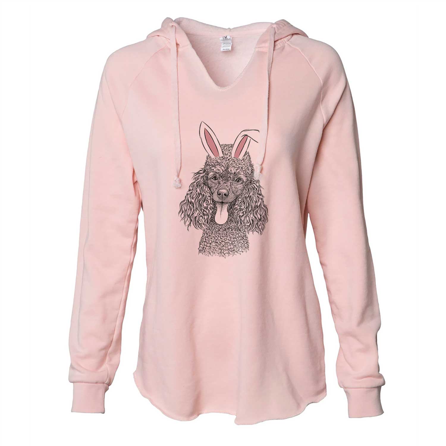 Easter Teddy the Mini Poodle - Cali Wave Hooded Sweatshirt