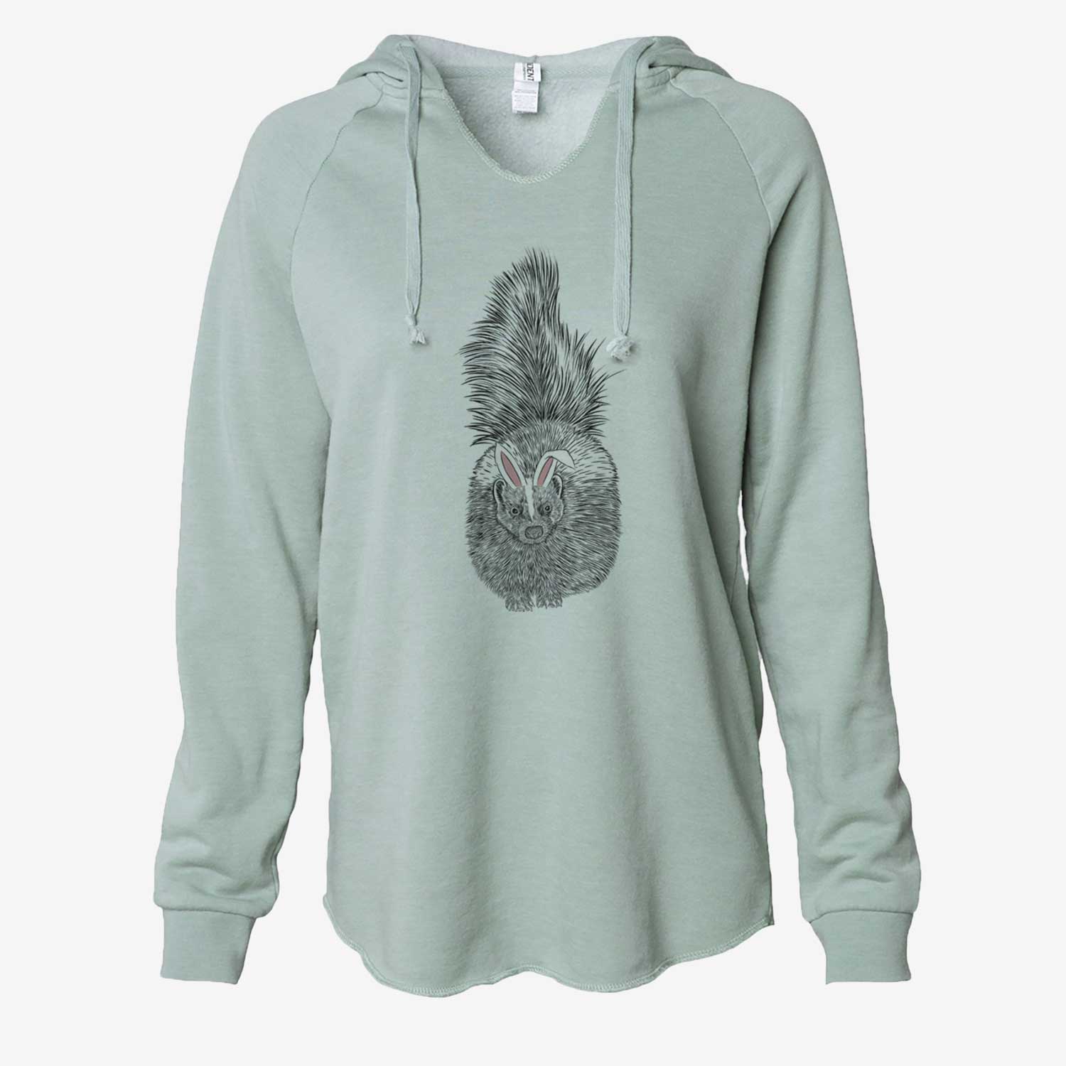 Easter Tibbs the Skunk - Cali Wave Hooded Sweatshirt
