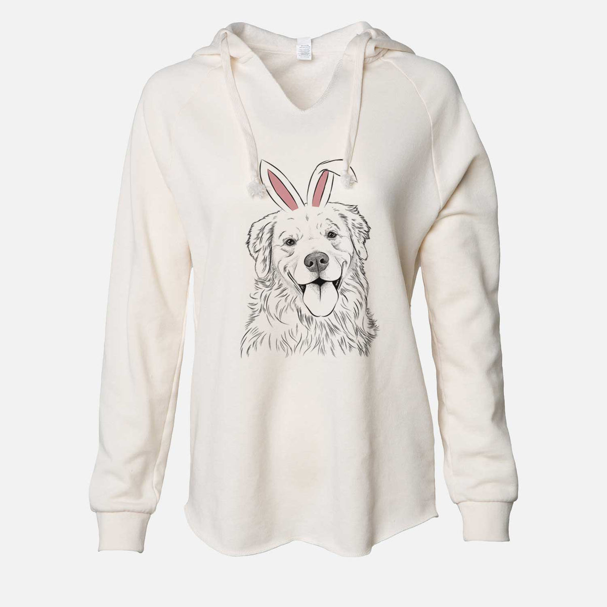 Easter Ticket the Golden Retriever - Cali Wave Hooded Sweatshirt