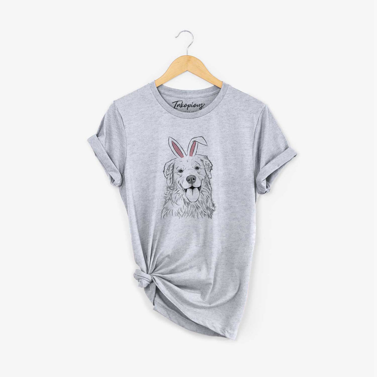 Easter Ticket the Golden Retriever - Unisex Crewneck