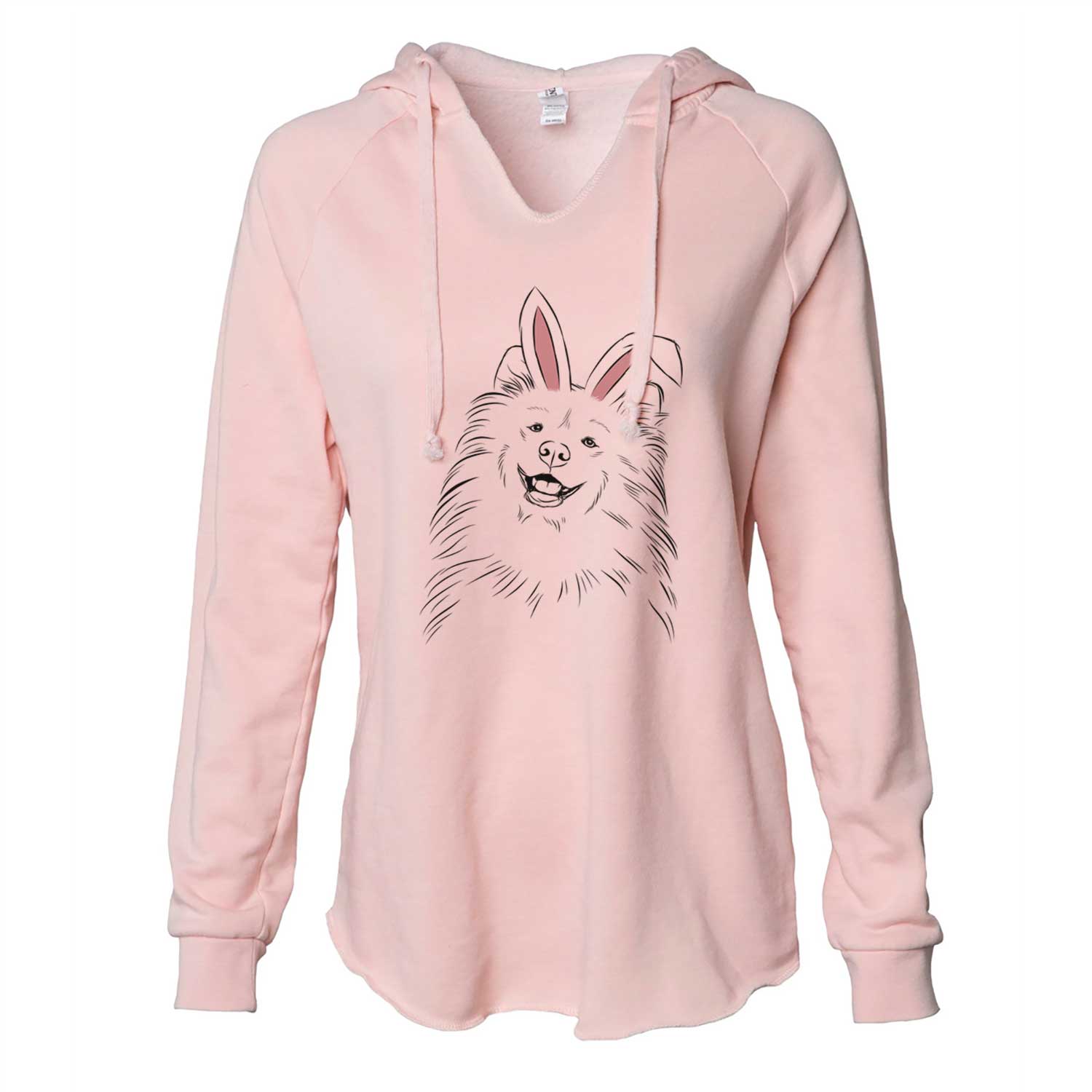Easter Tillie the Samoyed - Cali Wave Hooded Sweatshirt