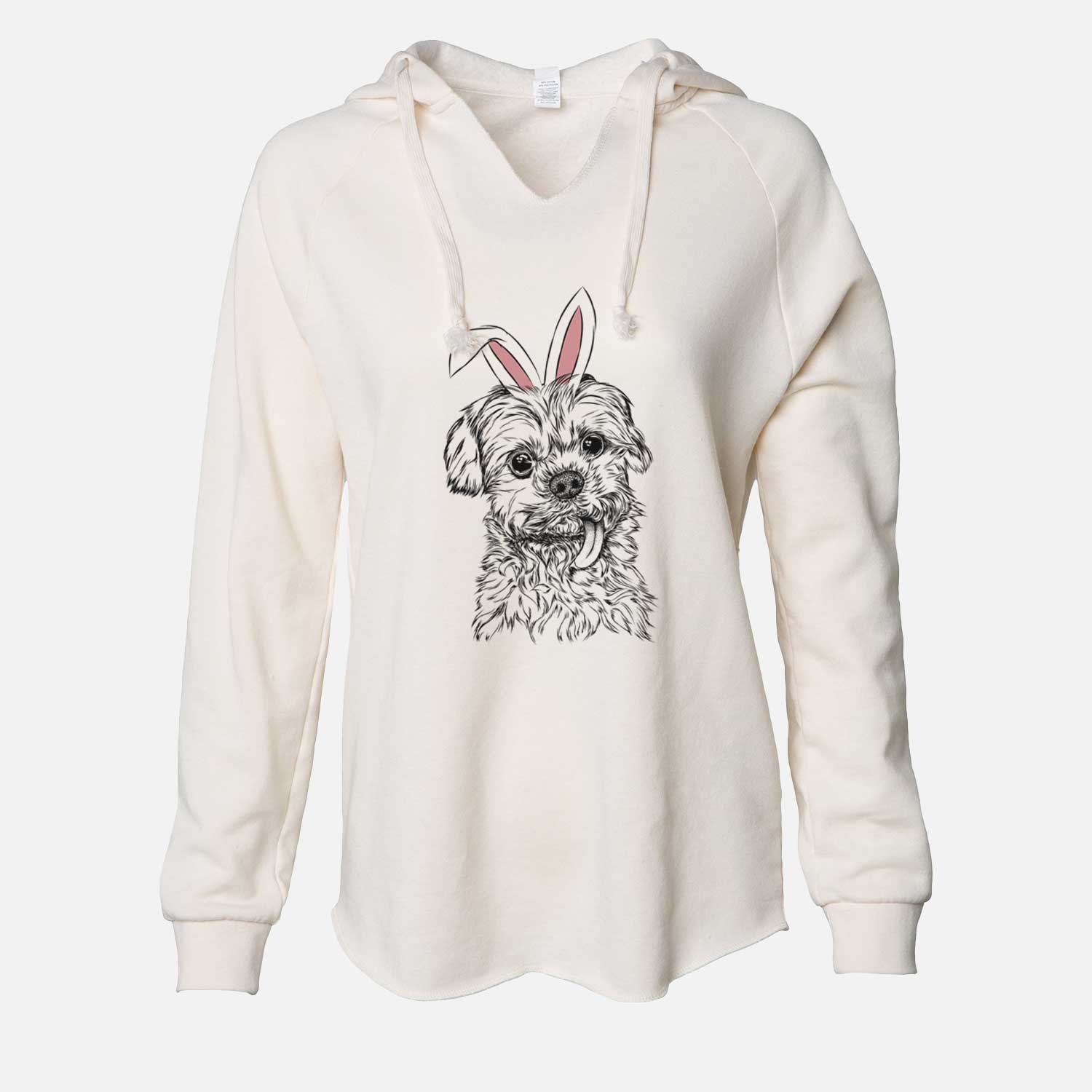 Easter Tiny Titan the Shih Tzu - Cali Wave Hooded Sweatshirt