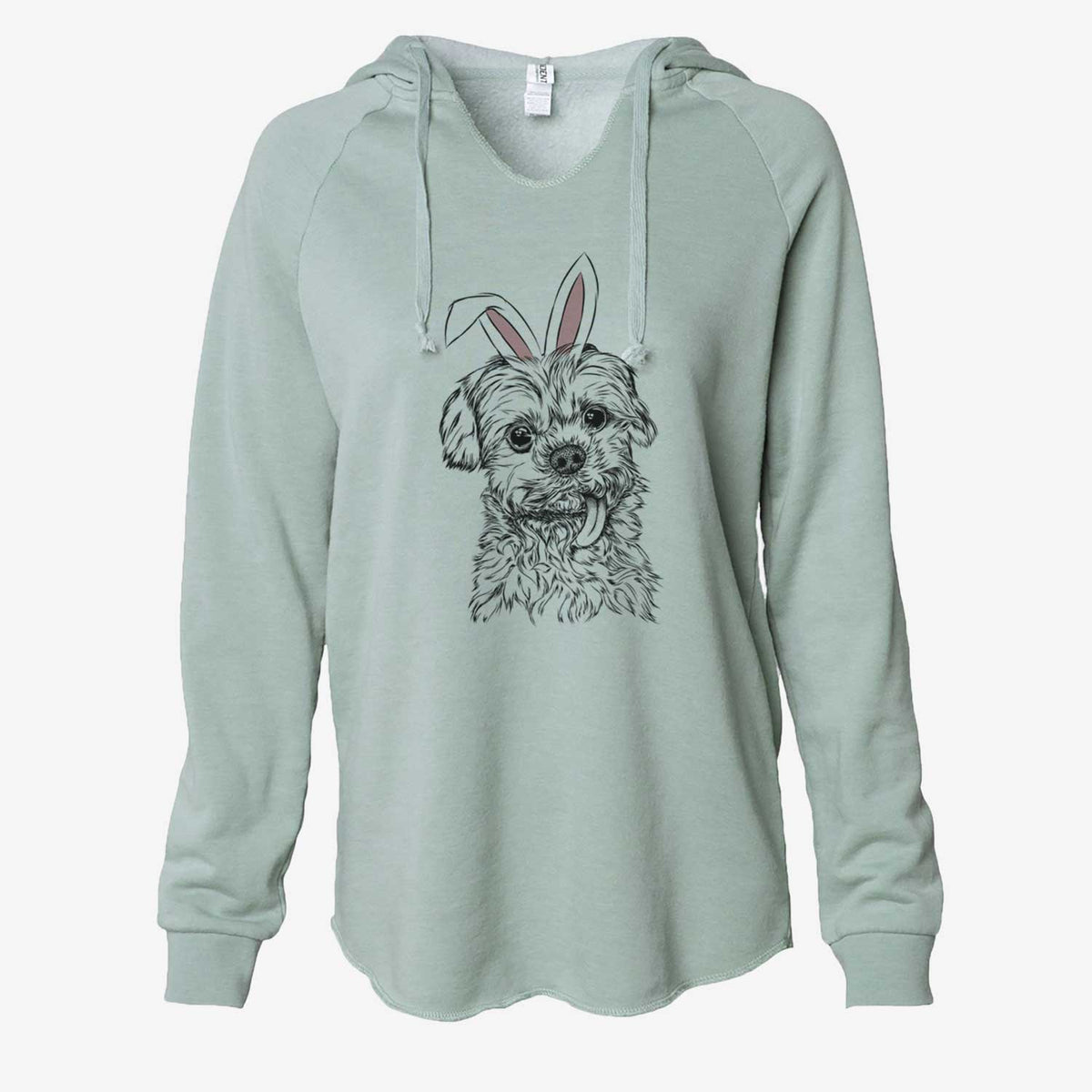 Easter Tiny Titan the Shih Tzu - Cali Wave Hooded Sweatshirt