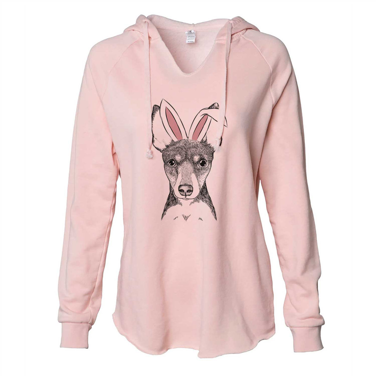 Easter Tiny the Toy Fox Terrier - Cali Wave Hooded Sweatshirt