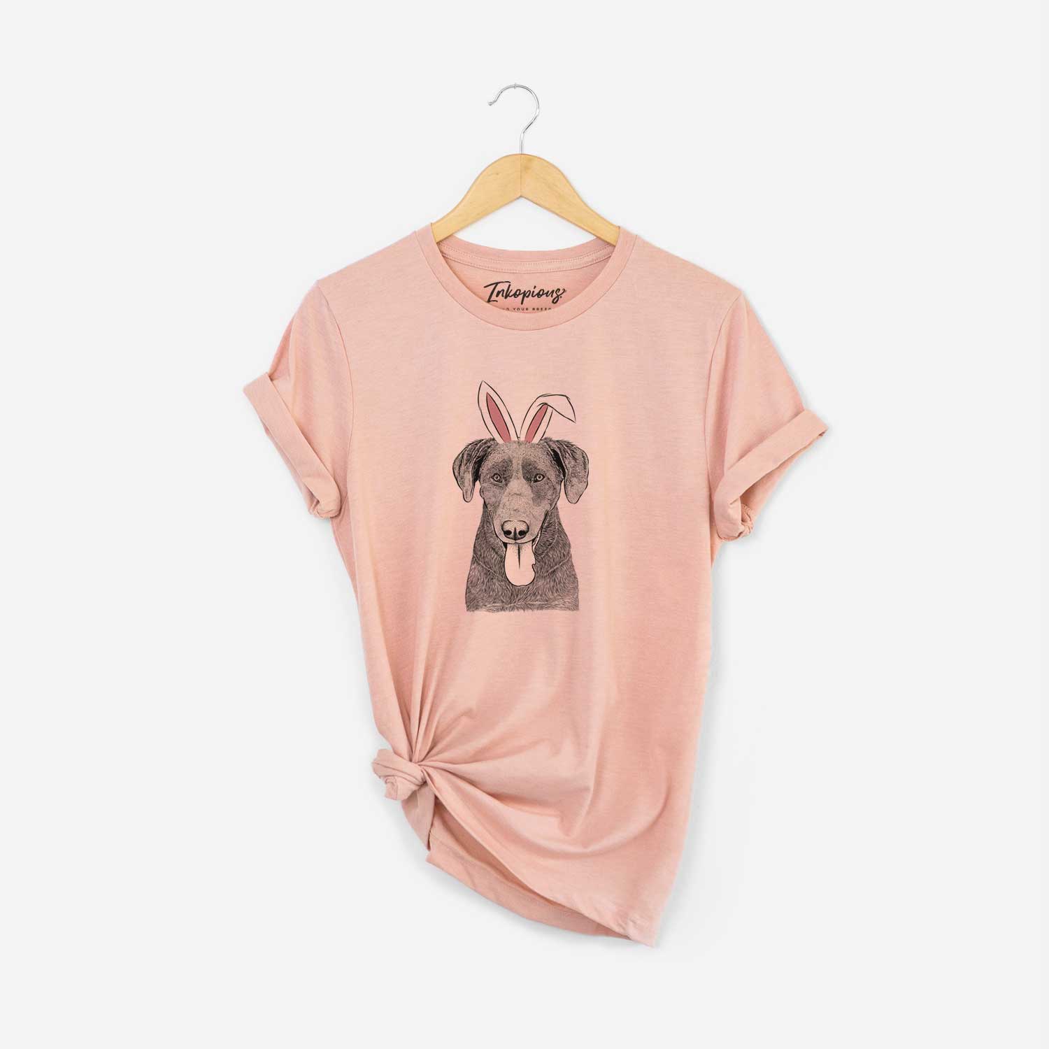 Easter Tobes the Chocolate Lab - Unisex Crewneck