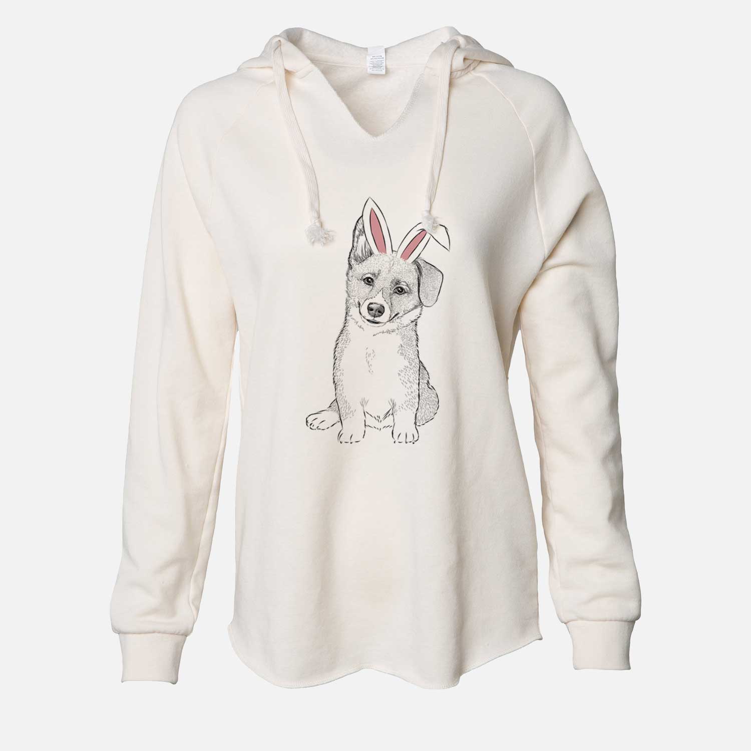 Easter Toby the Corgi Puppy - Cali Wave Hooded Sweatshirt
