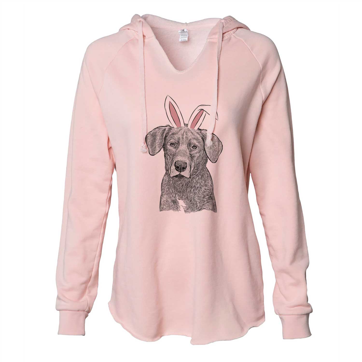 Easter Tom the Lab Dane Mix - Cali Wave Hooded Sweatshirt
