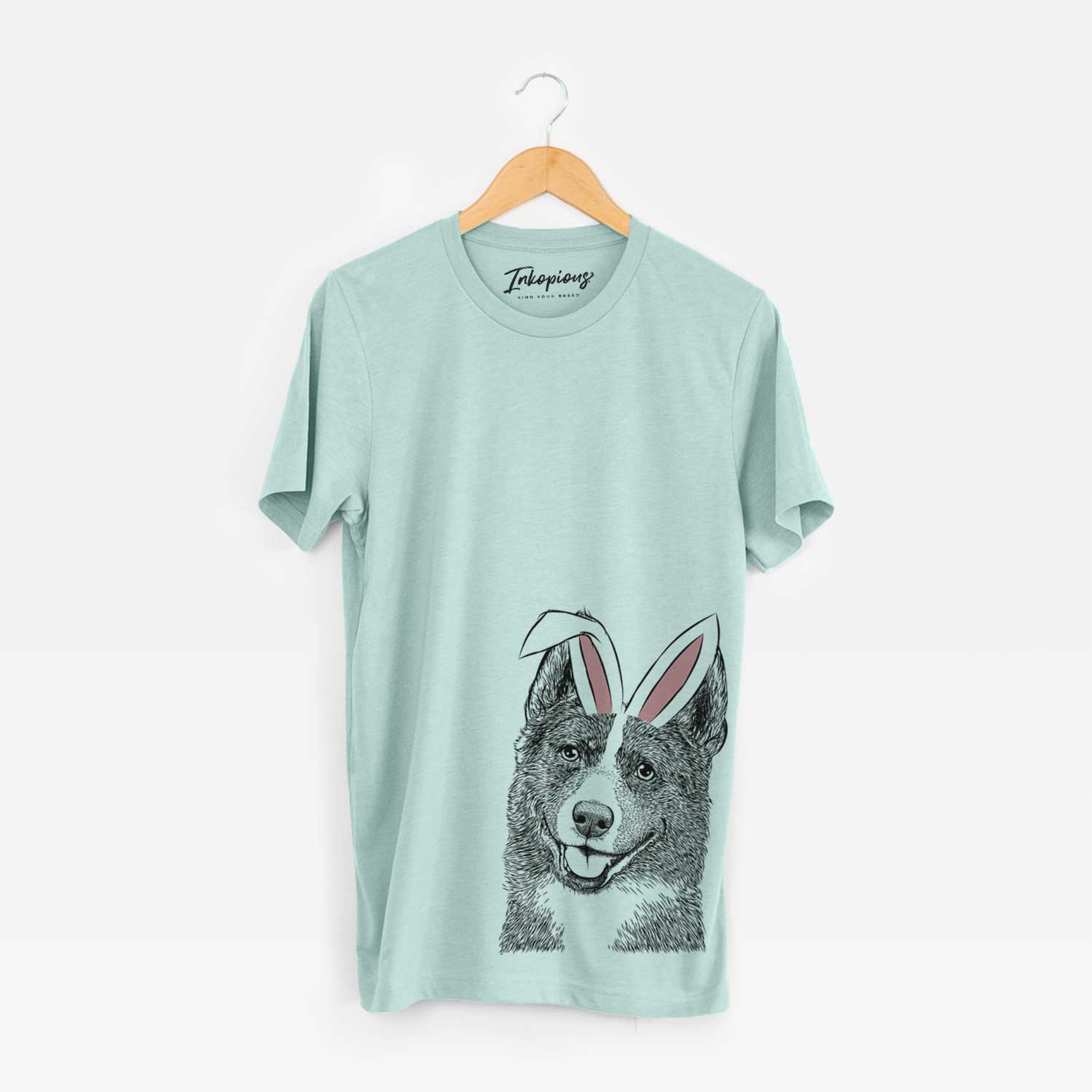 Easter Tosca the Karelian Bear Dog - Unisex Crewneck