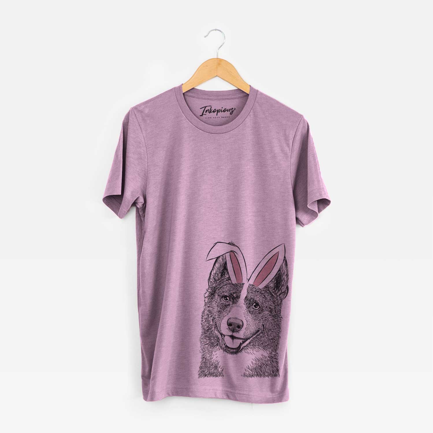 Easter Tosca the Karelian Bear Dog - Unisex Crewneck