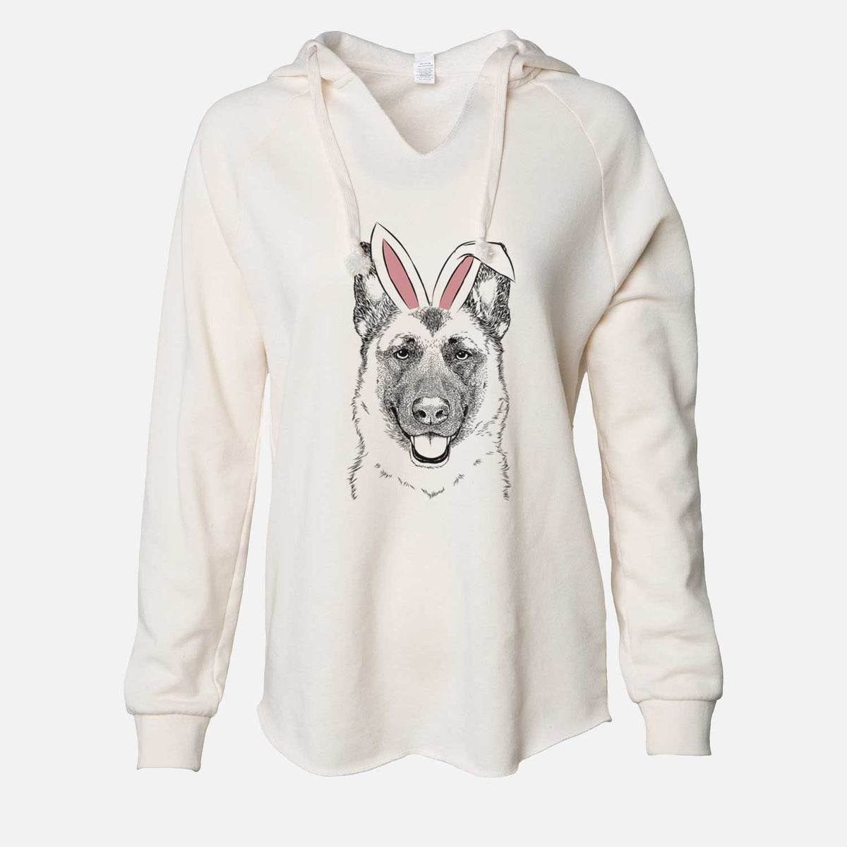Easter Trooper the German Shepherd - Cali Wave Hooded Sweatshirt