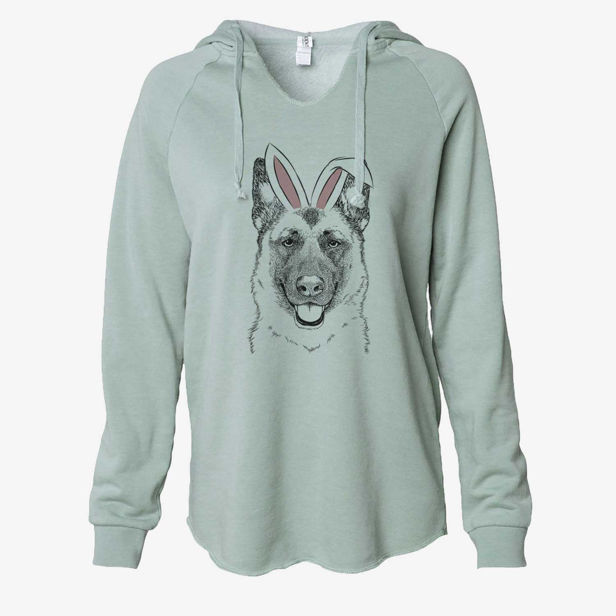 Easter Trooper the German Shepherd - Cali Wave Hooded Sweatshirt