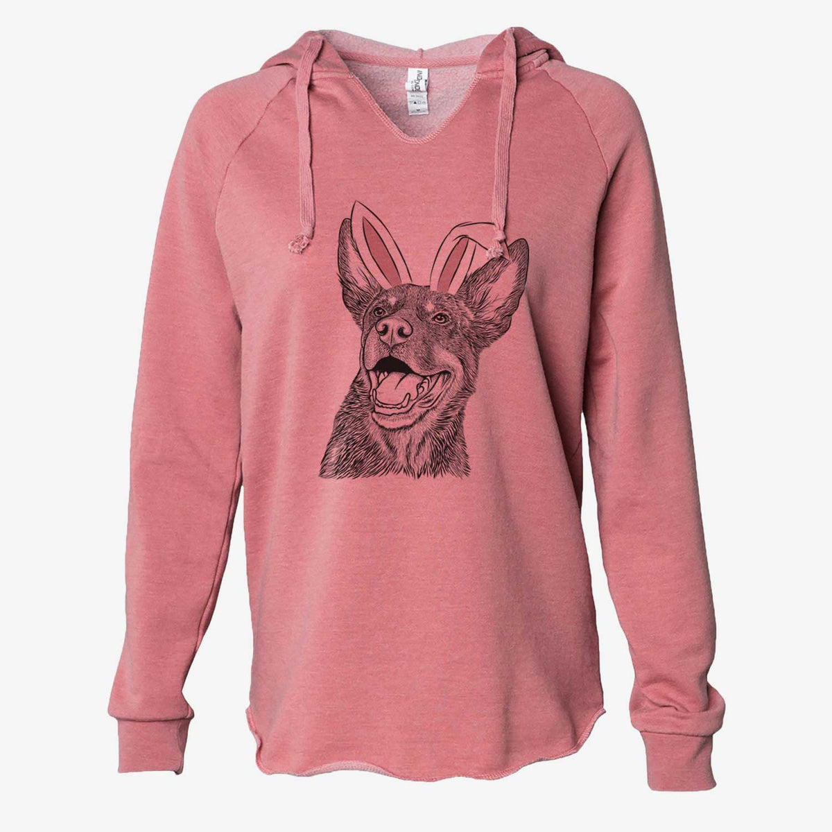 Easter Tucker the Australian Kelpie - Cali Wave Hooded Sweatshirt