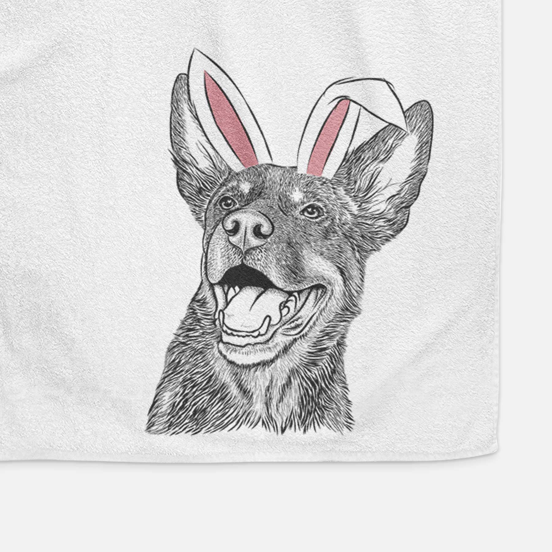 Tucker the Australian Kelpie Decorative Hand Towel