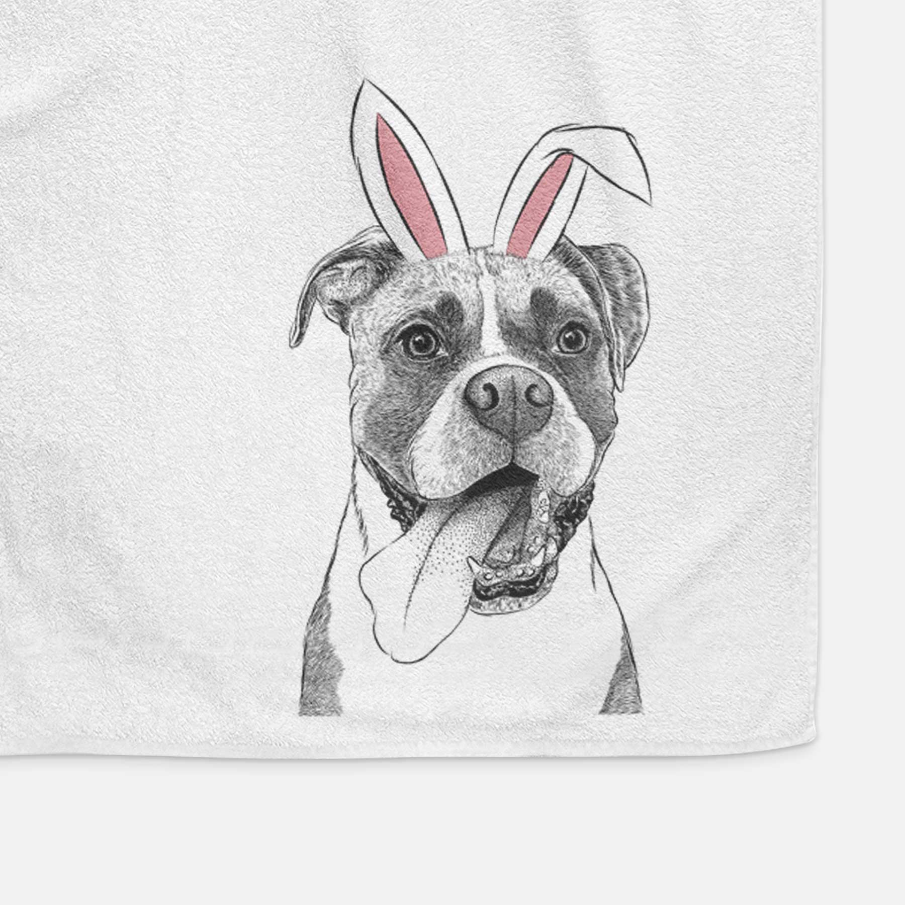 Tuckeroo the Boxer Decorative Hand Towel