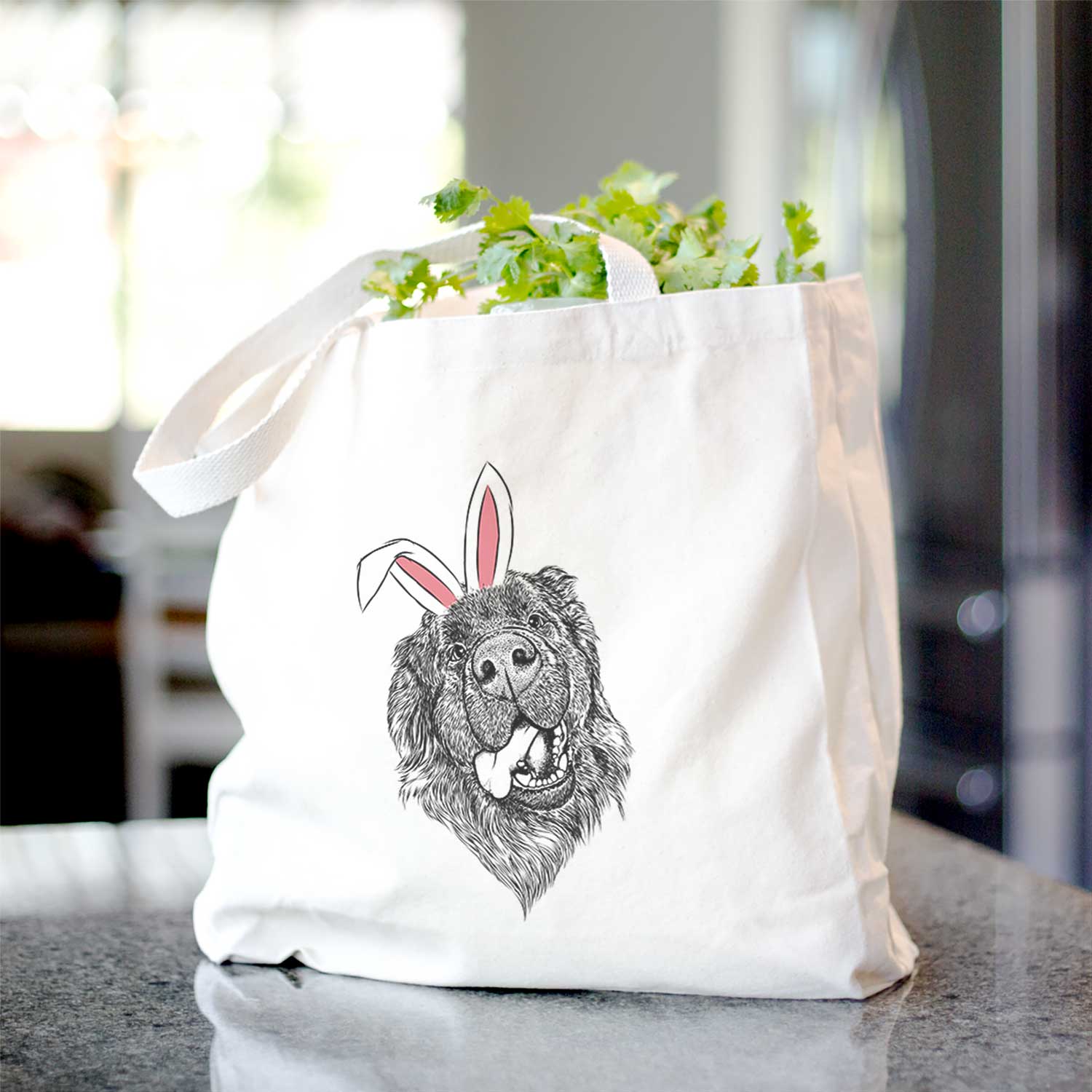 Tuna the Newfoundland - Tote Bag