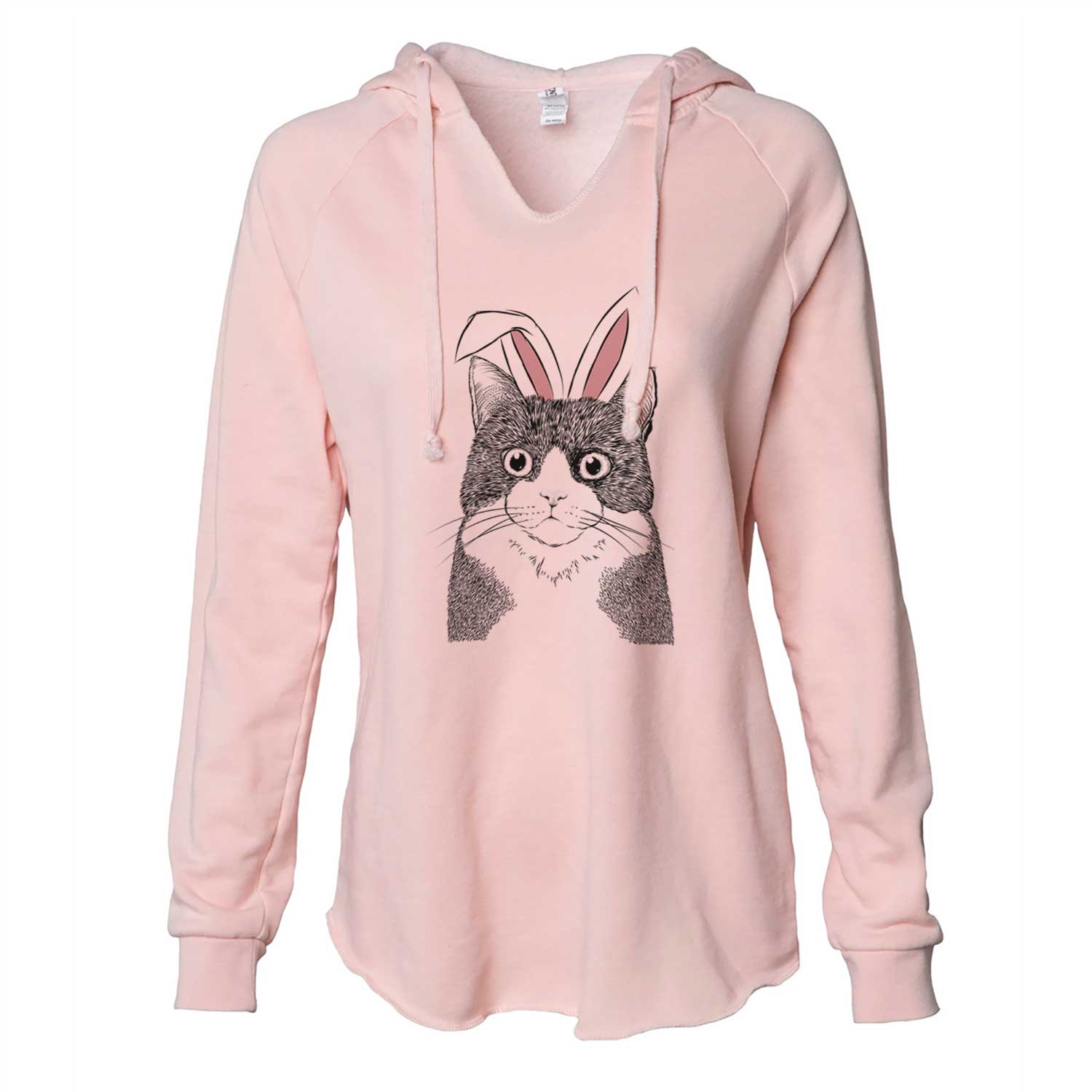 Easter Tux the Tuxedo Cat - Cali Wave Hooded Sweatshirt