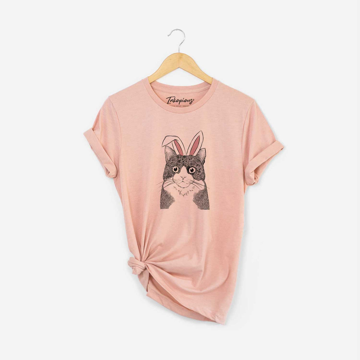 Easter Tux the Tuxedo Cat - Unisex Crewneck