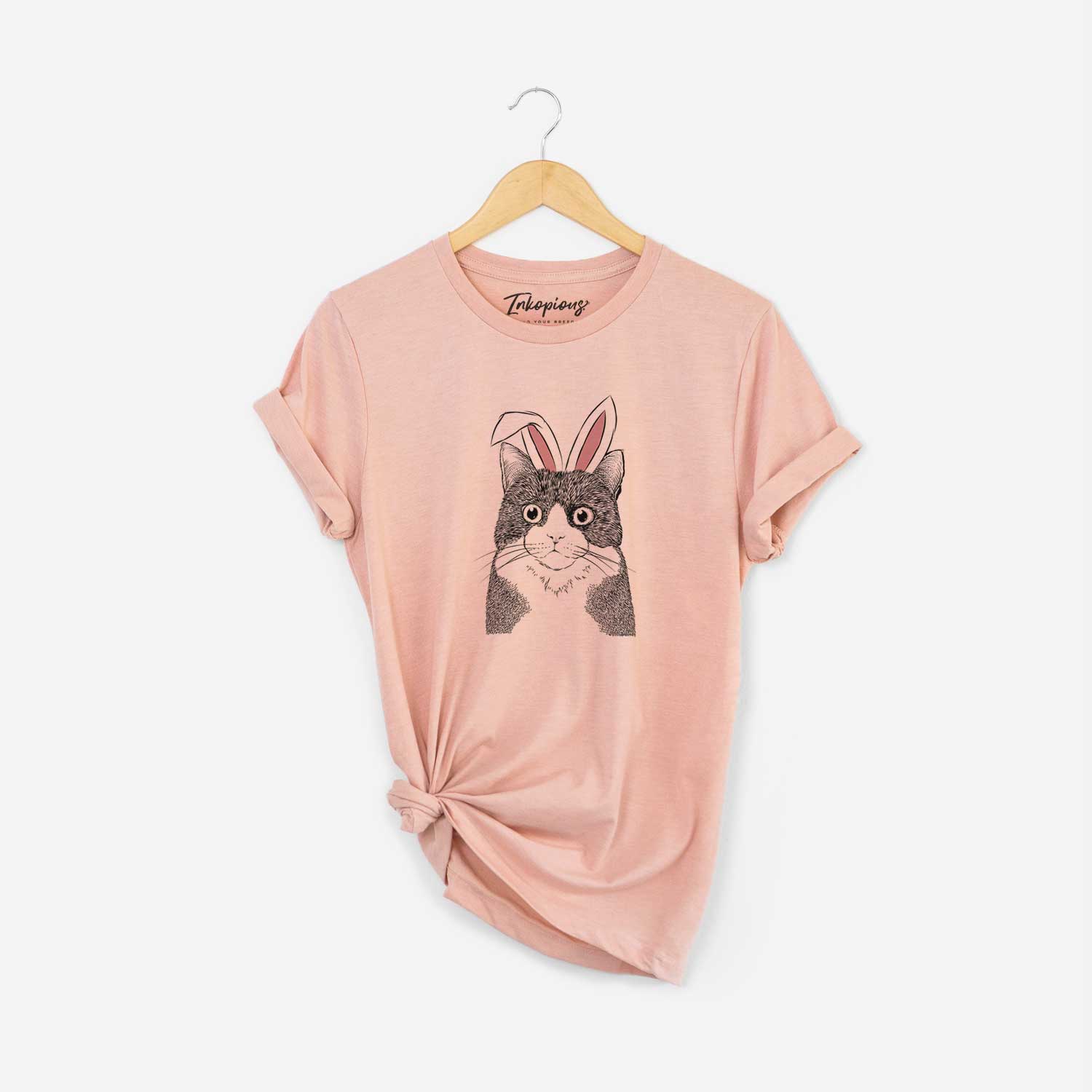 Easter Tux the Tuxedo Cat - Unisex Crewneck